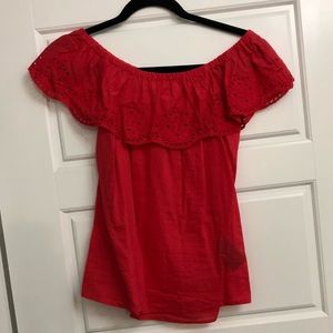 Off the shoulder top